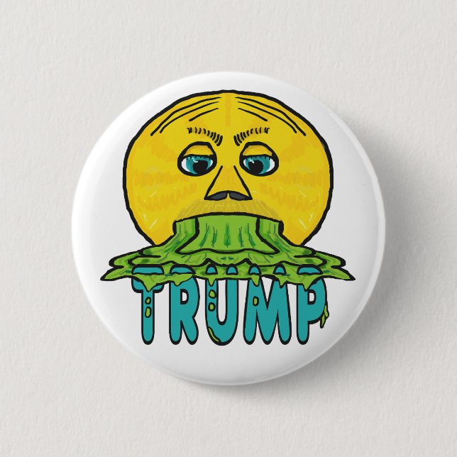 Funny Anti Trump Button (Front)