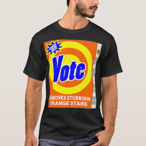 Funny Anti Trump Detergent Soap Bo Vote Remove Ora T_Shirt