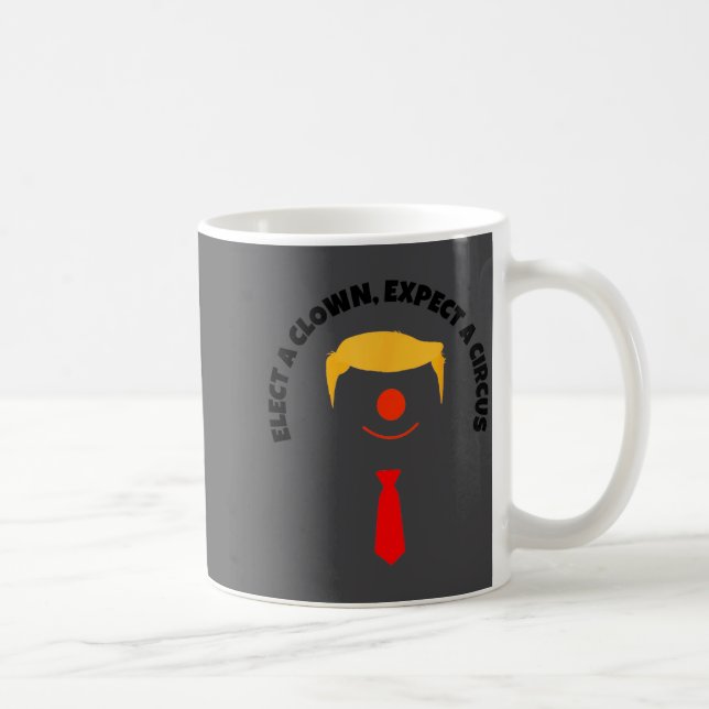 Funny Anti Trump Not My President Quote Democrat U Coffee Mug (Right)