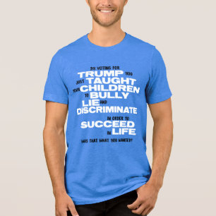 Funny Anti-Trump Shirt for Liberal Political Humor