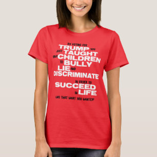 Funny Anti-Trump Shirt for Liberal Political Humor