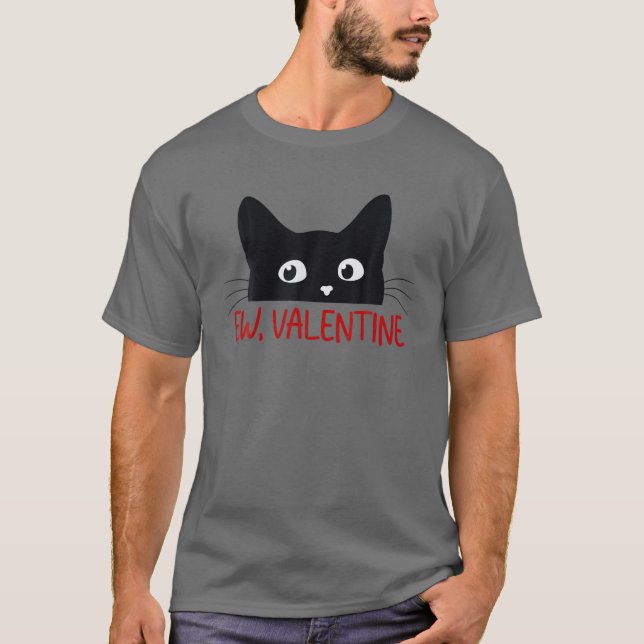 Funny Anti Valentines Day Ew Valentine Day Haters T-Shirt (Front)