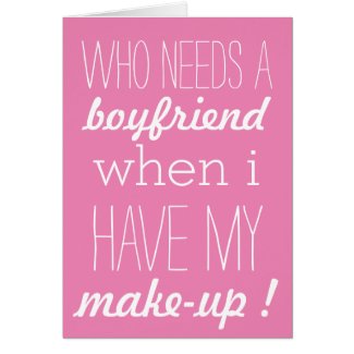 Funny Anti Valentine's Day Pink Typography