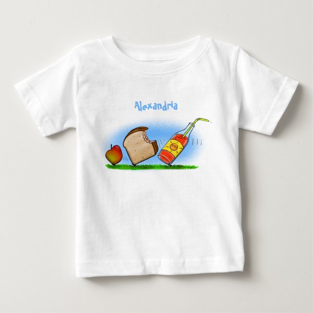 Funny ants cartoon baby T-Shirt (Front)