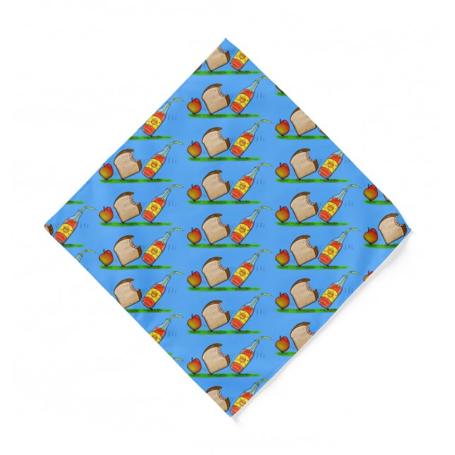 Funny ants cartoon  bandana (Front)