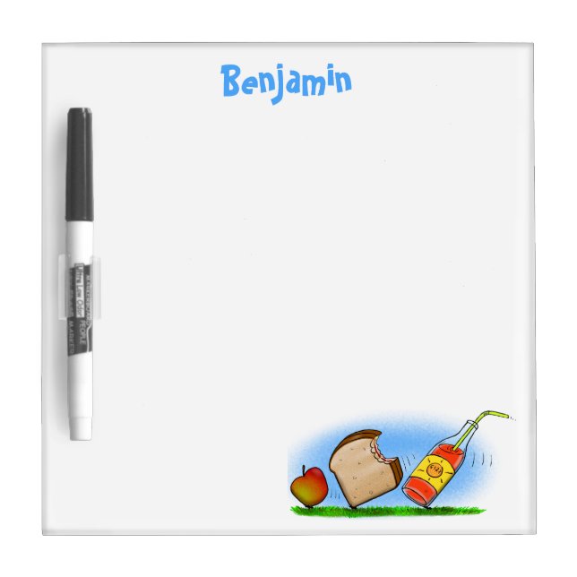 Funny ants cartoon dry erase board (Front)