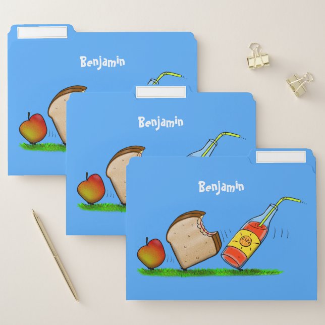 Funny ants cartoon file folder (Set)