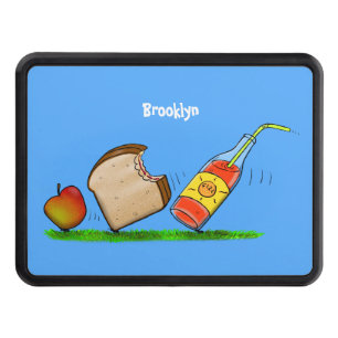 Funny ants cartoon hitch cover