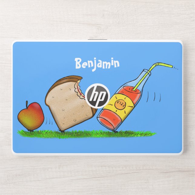Funny ants cartoon HP laptop skin (Front)