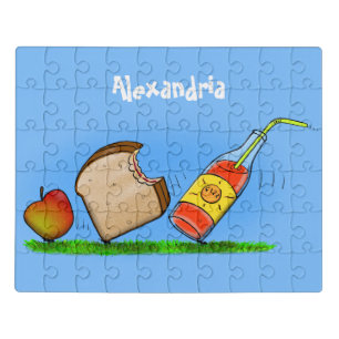 Funny ants cartoon jigsaw puzzle
