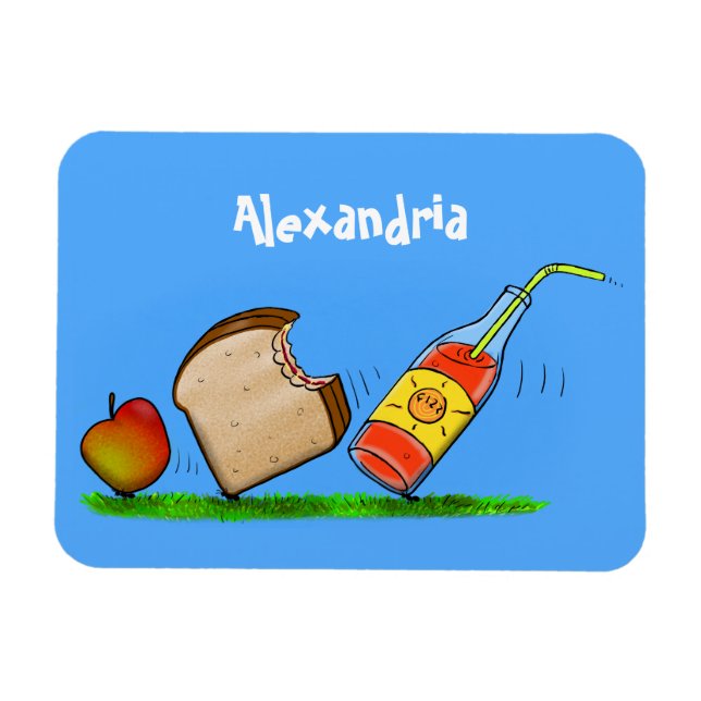 Funny ants cartoon magnet (Horizontal)