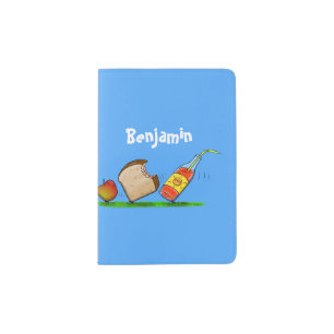 Funny ants cartoon passport holder