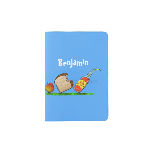 Funny ants cartoon passport holder (Front)