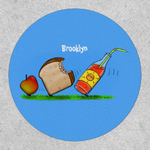 Funny ants cartoon patch