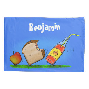Funny ants cartoon pillow case