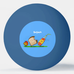 Funny ants cartoon ping pong ball