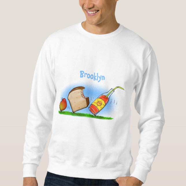 Funny ants cartoon sweatshirt (Front)