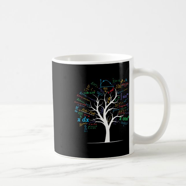 Funny Ap Calculus Algebra Tree Math Teacher Nerd G Coffee Mug (Right)
