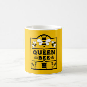 Funny Apiary Honey Queen Bee Color Morph Mug