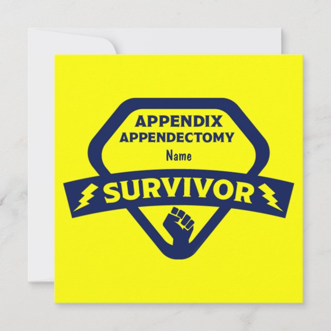 Funny Appendix Removal Surgery Appendectomy  (Front)