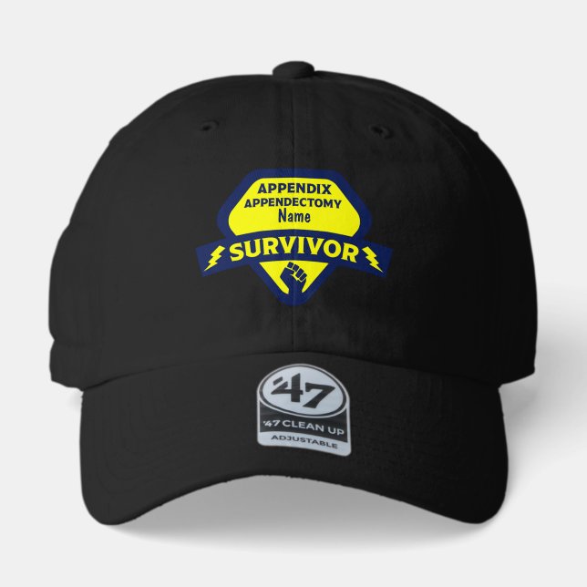 Funny Appendix Removal Surgery Appendectomy  47 Brand Hat (Front)