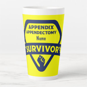 Funny Appendix Removal Surgery Appendectomy   Latte Mug