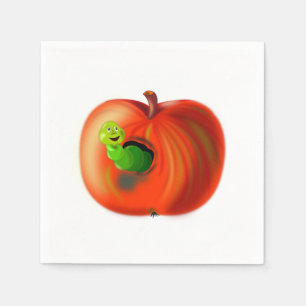 Funny Apple Napkins
