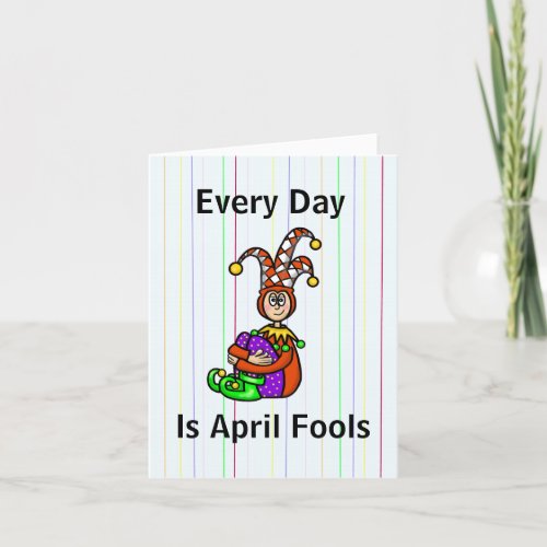 Funny April Fools Day Card