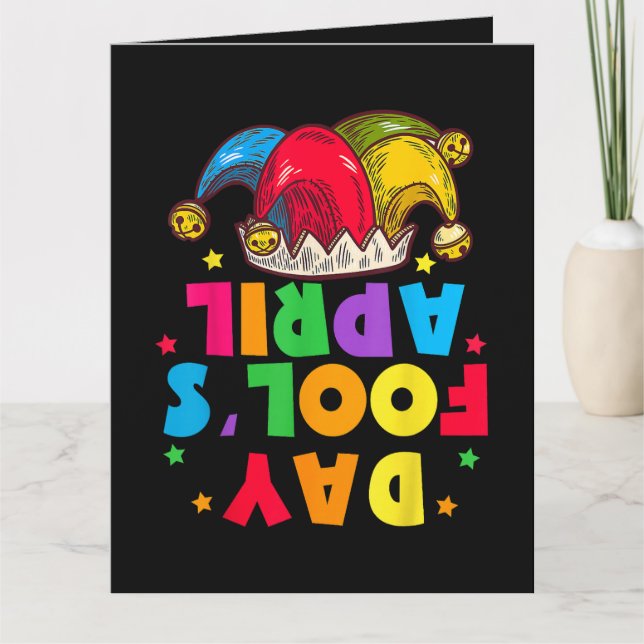 Funny April Fool's Day Pranks Kit 1st April Jokes Card (Front)