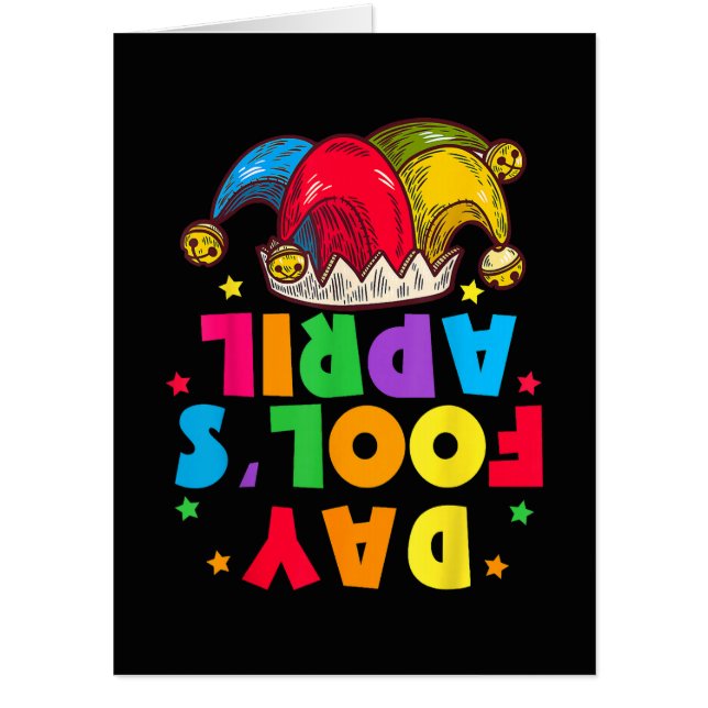 Funny April Fool's Day Pranks Kit 1st April Jokes Card (Front)