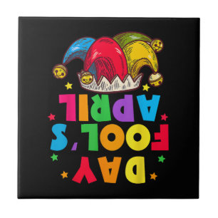 Funny April Fool's Day Pranks Kit 1st April Jokes Ceramic Tile