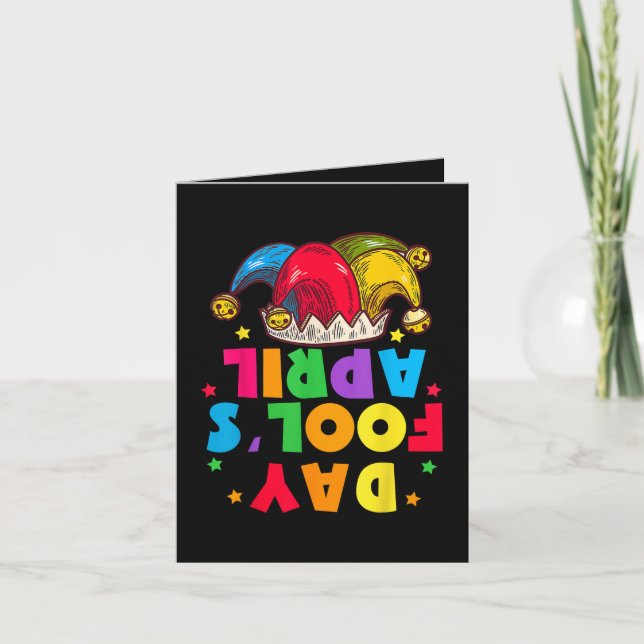 Funny April Fool's Day Pranks Kit 1st April Jokes Holiday Card (Front)