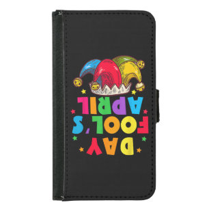 Funny April Fool's Day Pranks Kit 1st April Jokes Samsung Galaxy S5 Wallet Case