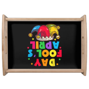 Funny April Fool's Day Pranks Kit 1st April Jokes Serving Tray