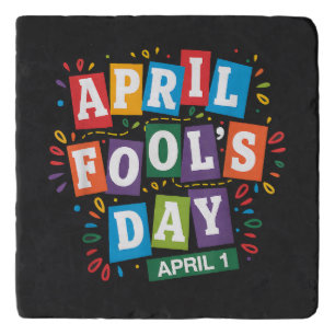 Funny April Fools Day Pranks Kit Trivet