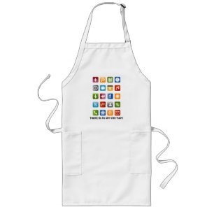 Funny apron for men and women   Vector app graphic