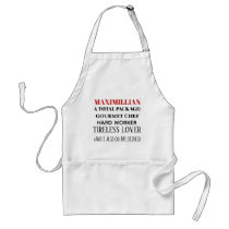 Funny apron for men fully customizable Funny apron for men fully customizable