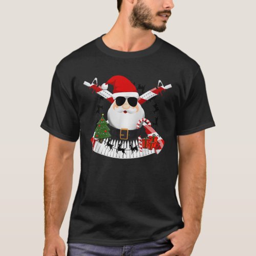 Funny AR 15 Santa Military Christmas TShirt Design