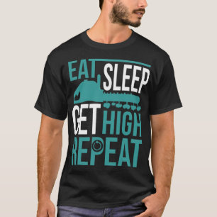 Funny Arborist Get High Tree Chain T-Shirt
