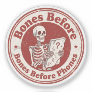 Funny Archaeology Communication Art Sticker