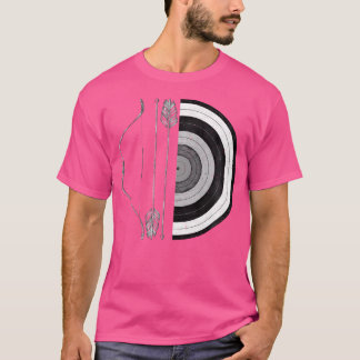 Funny Archery Art For Archer Bowman Archery Lovers T-Shirt