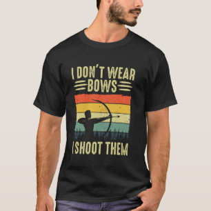 Funny Archery Art For Women Girls Archer Bow Arche T-Shirt
