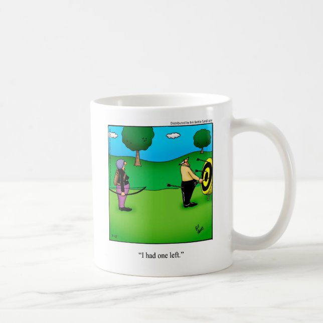 Funny Archery Humor Mug Gift (Right)
