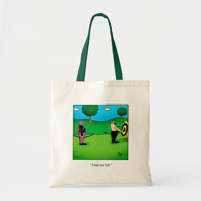 Funny Archery Humor Tote Bag Gift (Front)