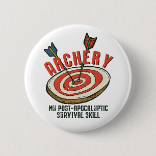 Funny Archery My Post-Apocalyptic Survival Skill Button