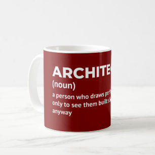 Funny Architect Definition Coffee Mug
