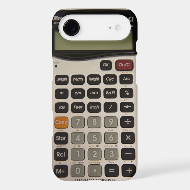 Funny Architectural Calculator Case-Mate iPhone Case (Back)