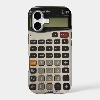 Funny Architectural Calculator iPhone 17 Case