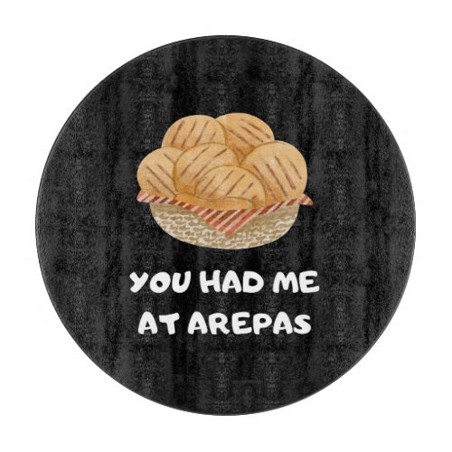 Funny Arepas Quote  Cutting Board