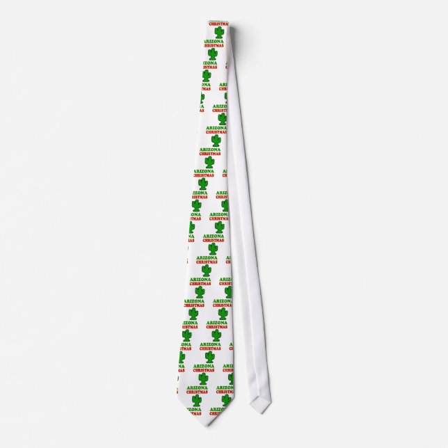 Funny Arizona  Christmas Tie (Front)